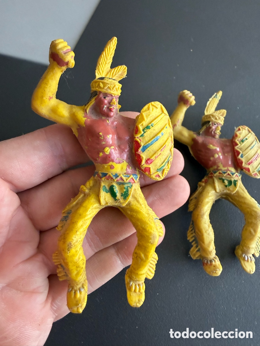Figure di Gomma e PVC: INDIOS. LAFREDO. Faltan Cuchillos 10 cm