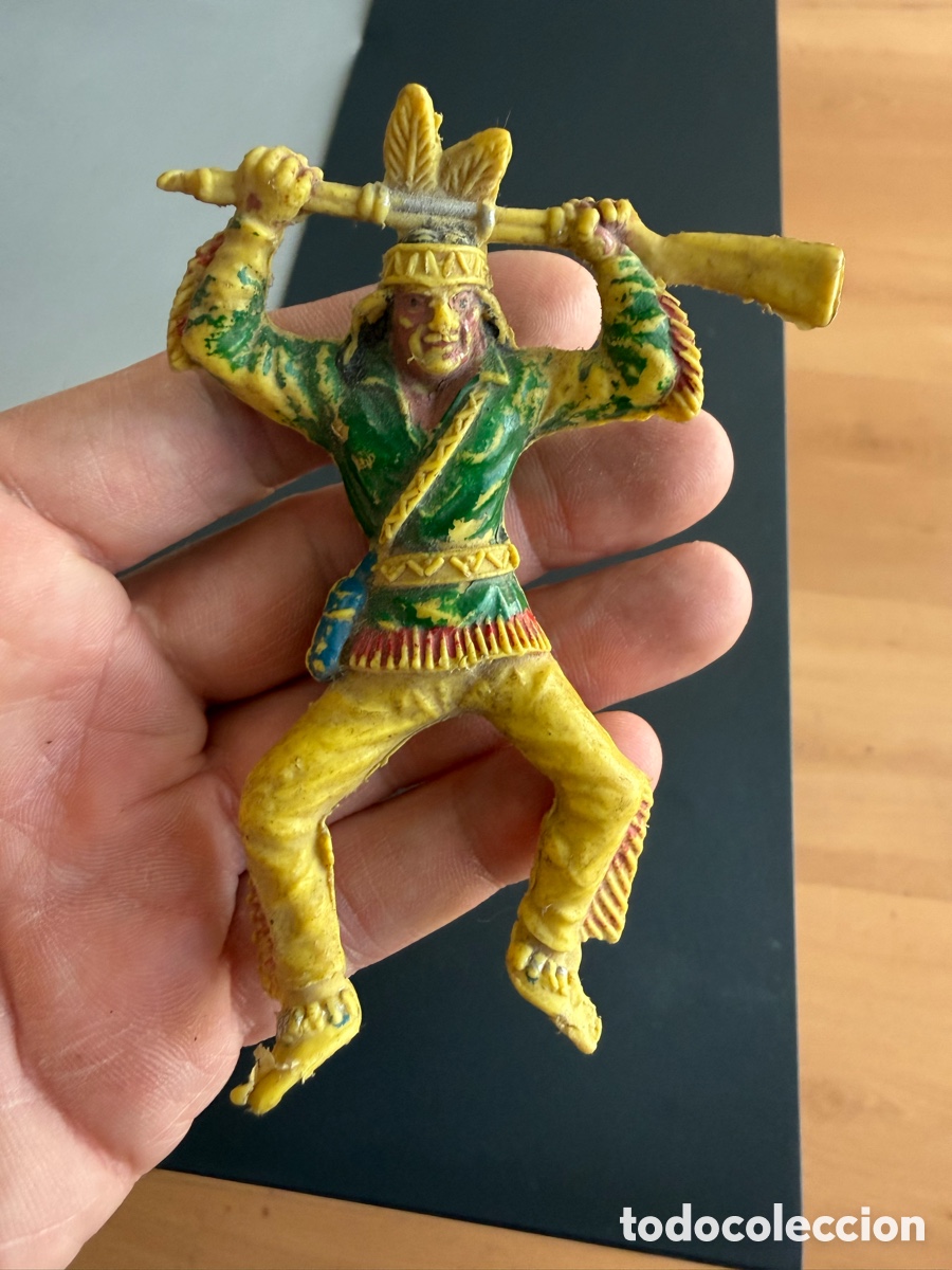 Figuras de goma y PVC: INDIO. LAFREDO. 10 cm - Foto 1