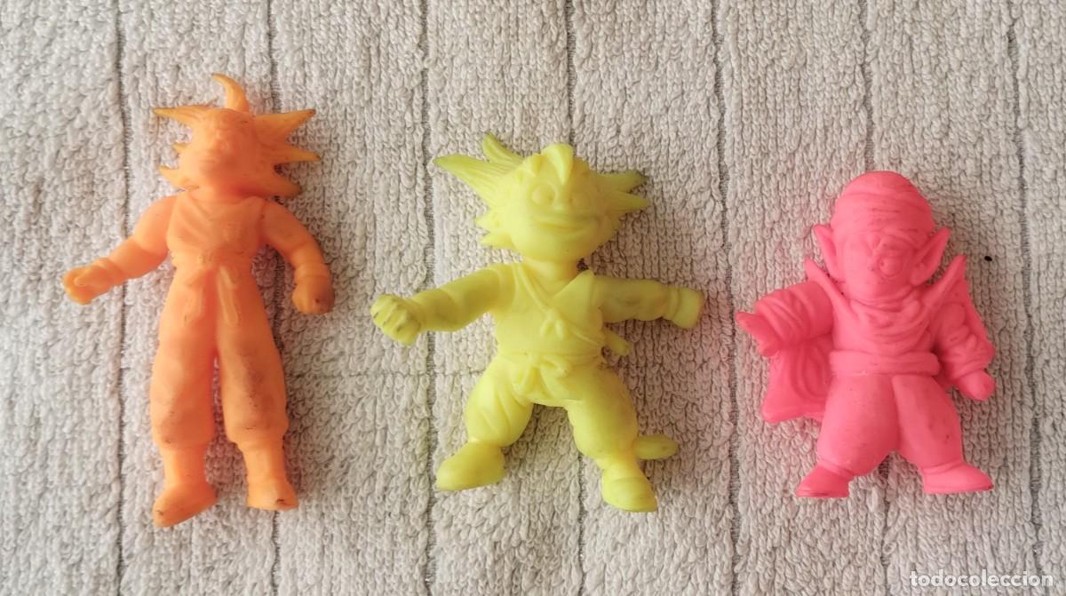 Figuras de goma y PVC: DRAGON BALL.3 GOMAS MATUTANO. MATUGOMAS. A&Ntilde;OS 90