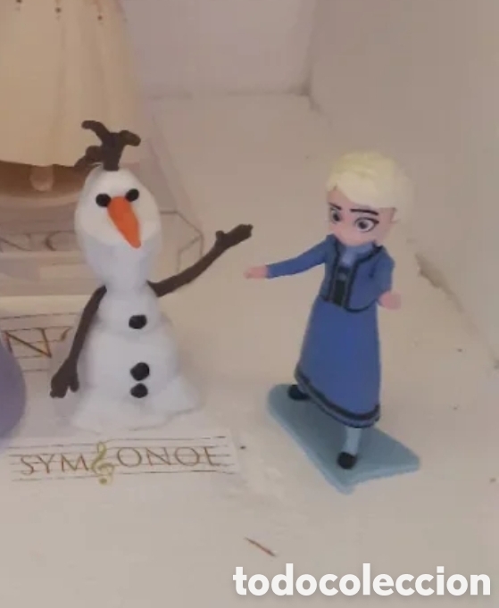 Figuras de goma Kinder: Figuras Kinder Sorpresa Maxi Frozen Olaf Disney