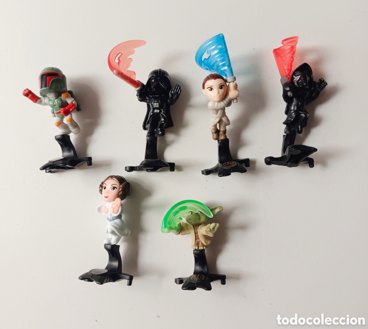 Figuras de goma Kinder: Figuras kinder joy star wars guerra de las galaxias