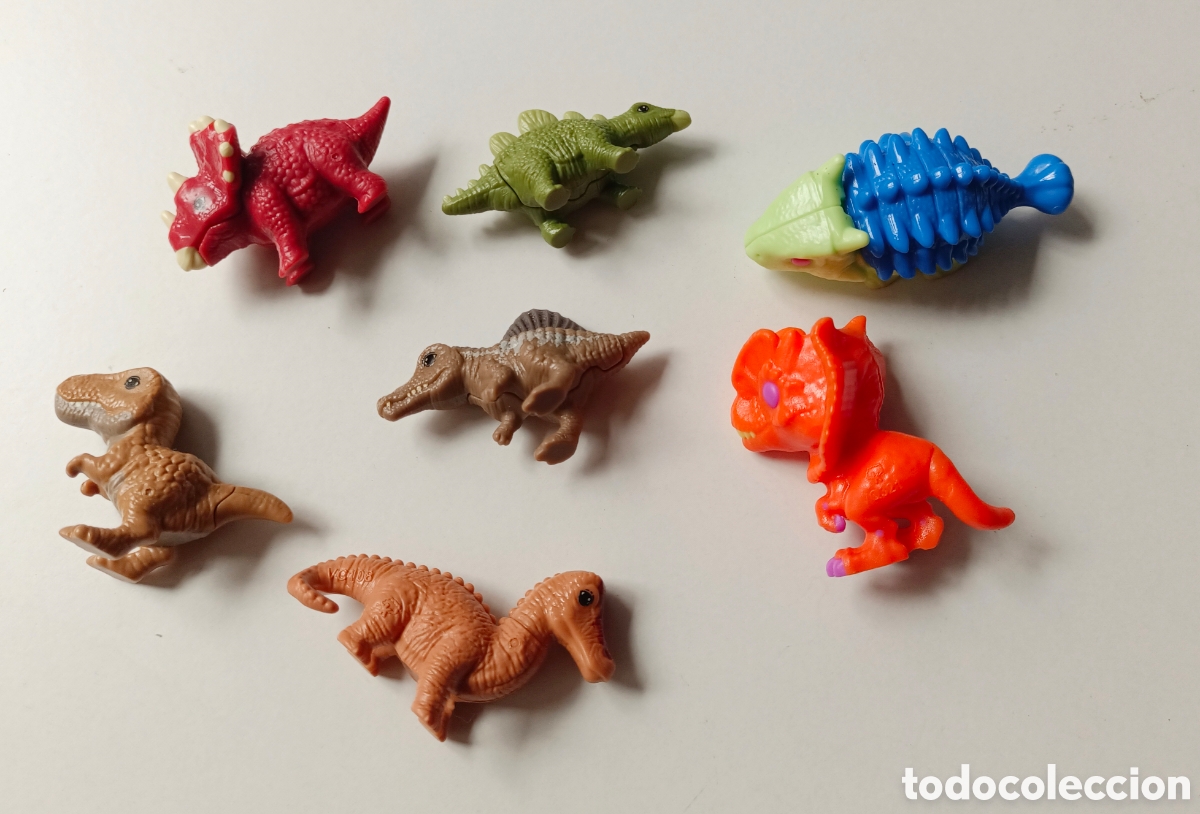 Figuras de goma Kinder: Dinosaurios kinder sorpresa - Foto 1