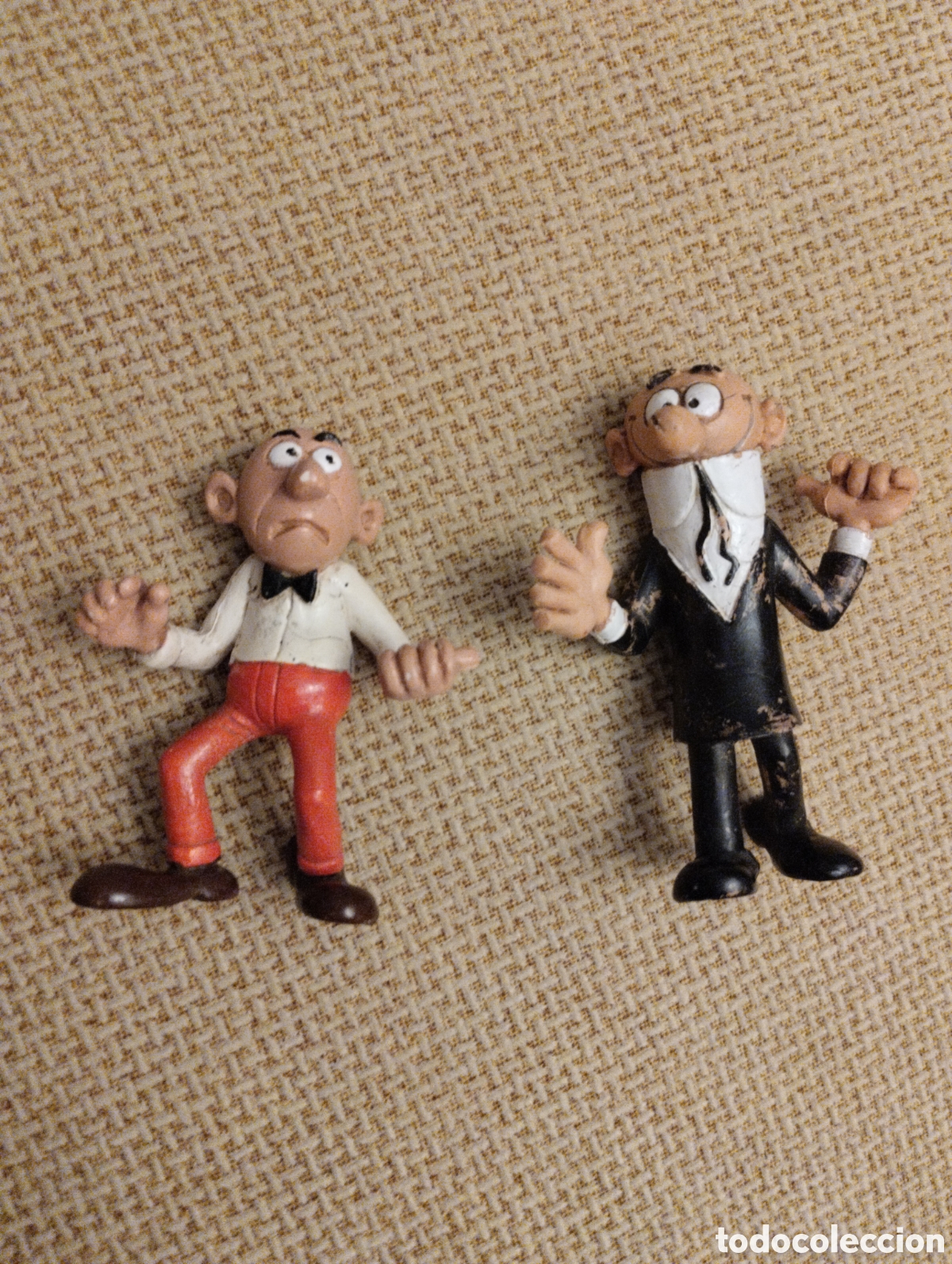 Figuras de goma y PVC: Mu&ntilde;ecos Mortadelo y Filem&oacute;n - Foto 3