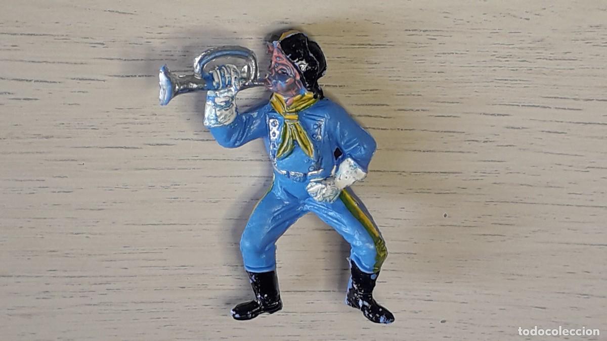 Figurines en Caoutchouc et PVC: Cabo Rusty Rin Tin Tin federal Yankee Oeste, pl&aacute;stico, Comansi Spain tipo Jecsan, original a&ntilde;os 60.