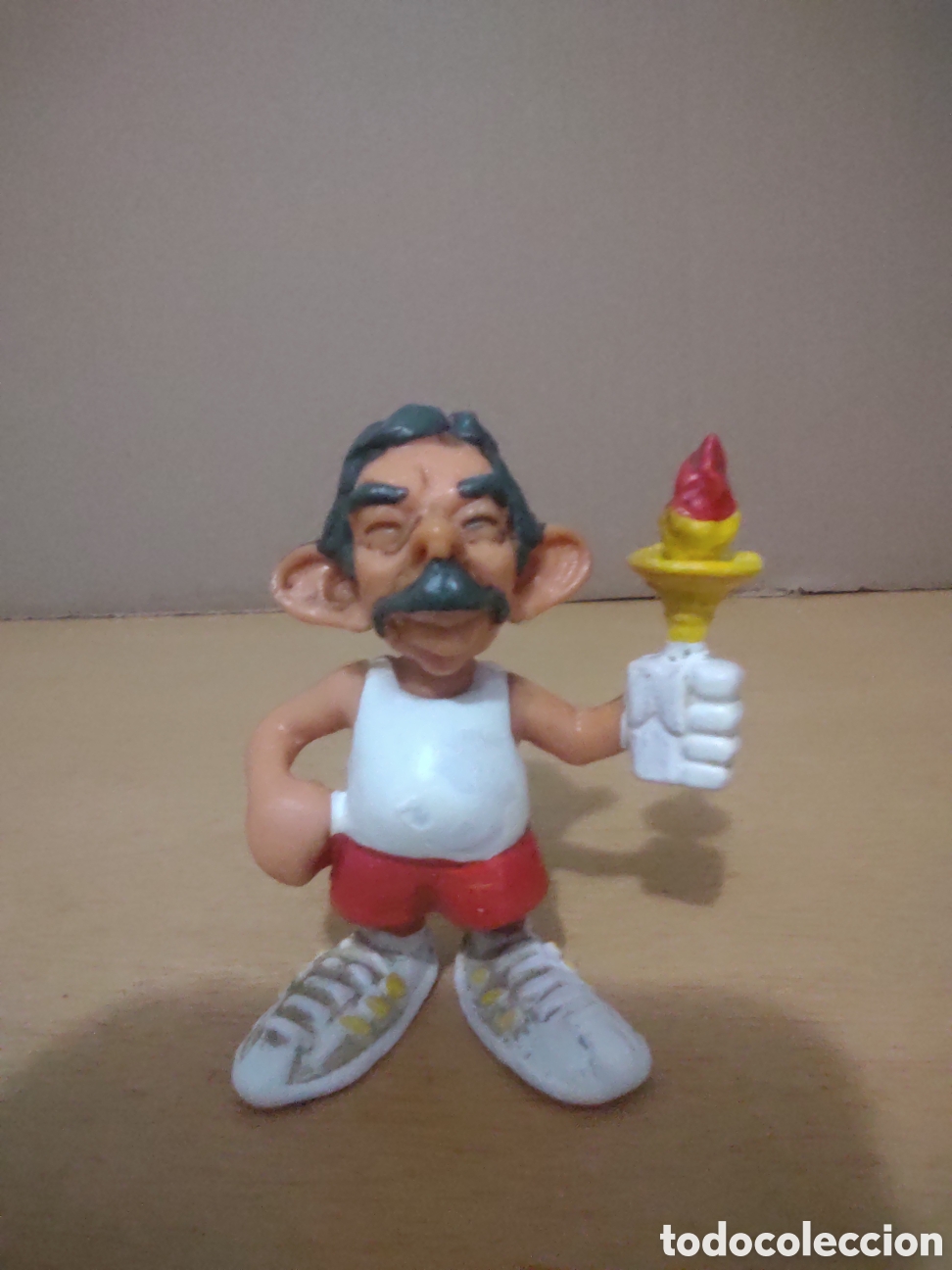Gummi- und PVC-Figuren: Figura Los Monclis Pascual Maragall