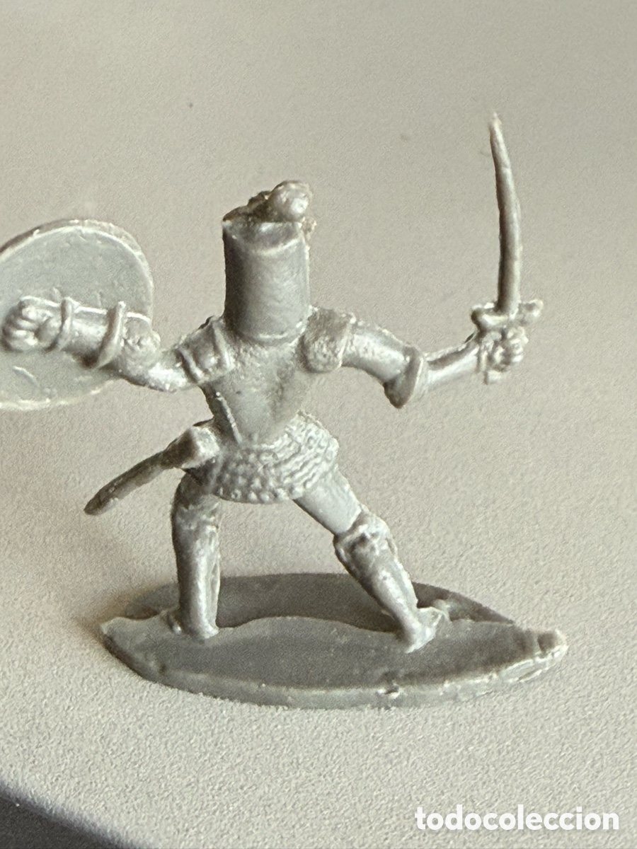 Figuras de goma y PVC: GUERRERO MEDIEVAL. Pl&aacute;stico. LAFREDO ? - Foto 2