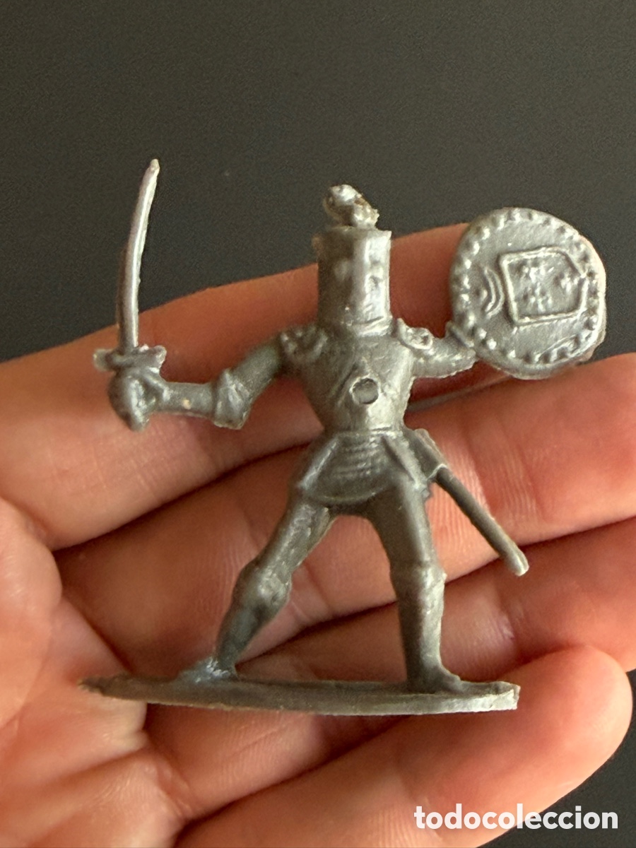 Figuras de goma y PVC: GUERRERO MEDIEVAL. Pl&aacute;stico. LAFREDO ? - Foto 3