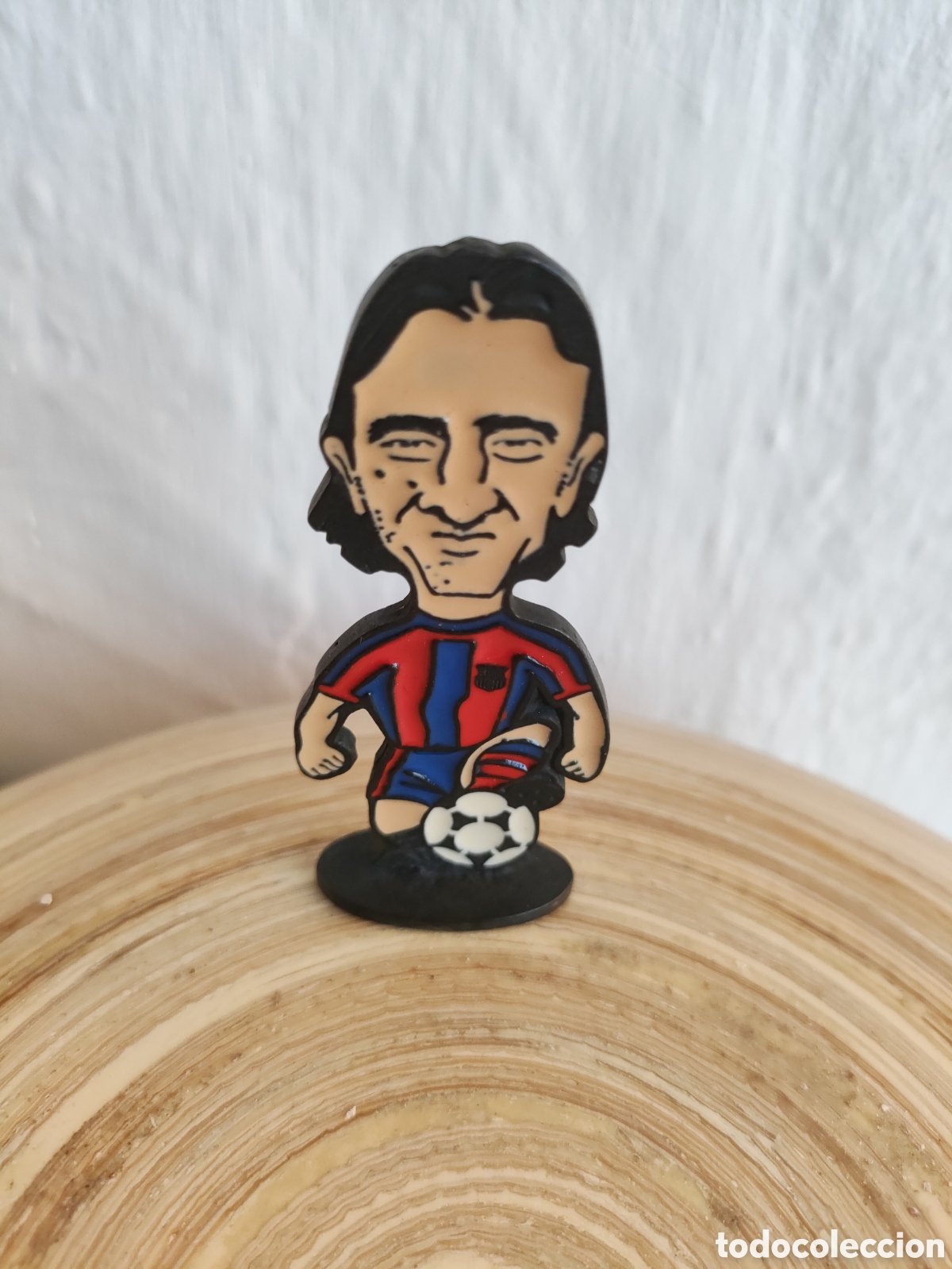 Figuras de Borracha e PVC: Figura metal Dugarry F.C.Barcelona