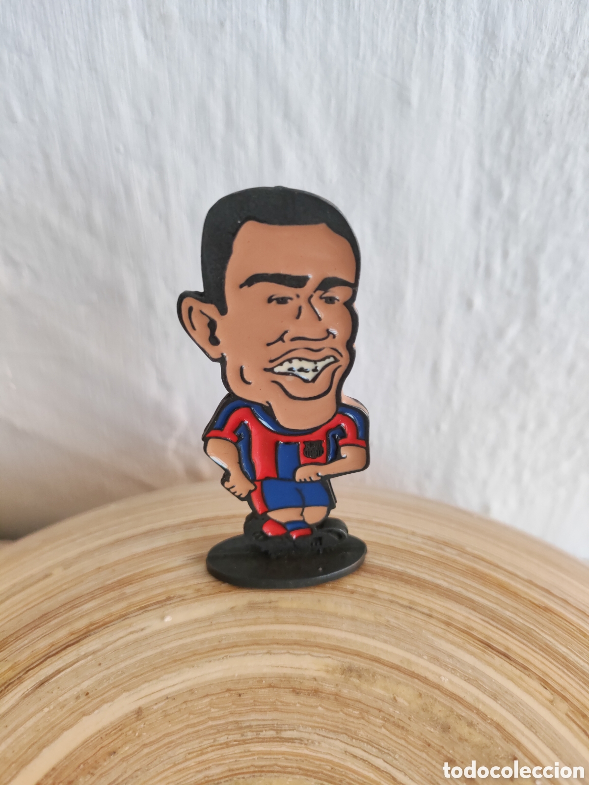 Figuras de Borracha e PVC: Figura metal Sonny Anderson F.C.Barcelona