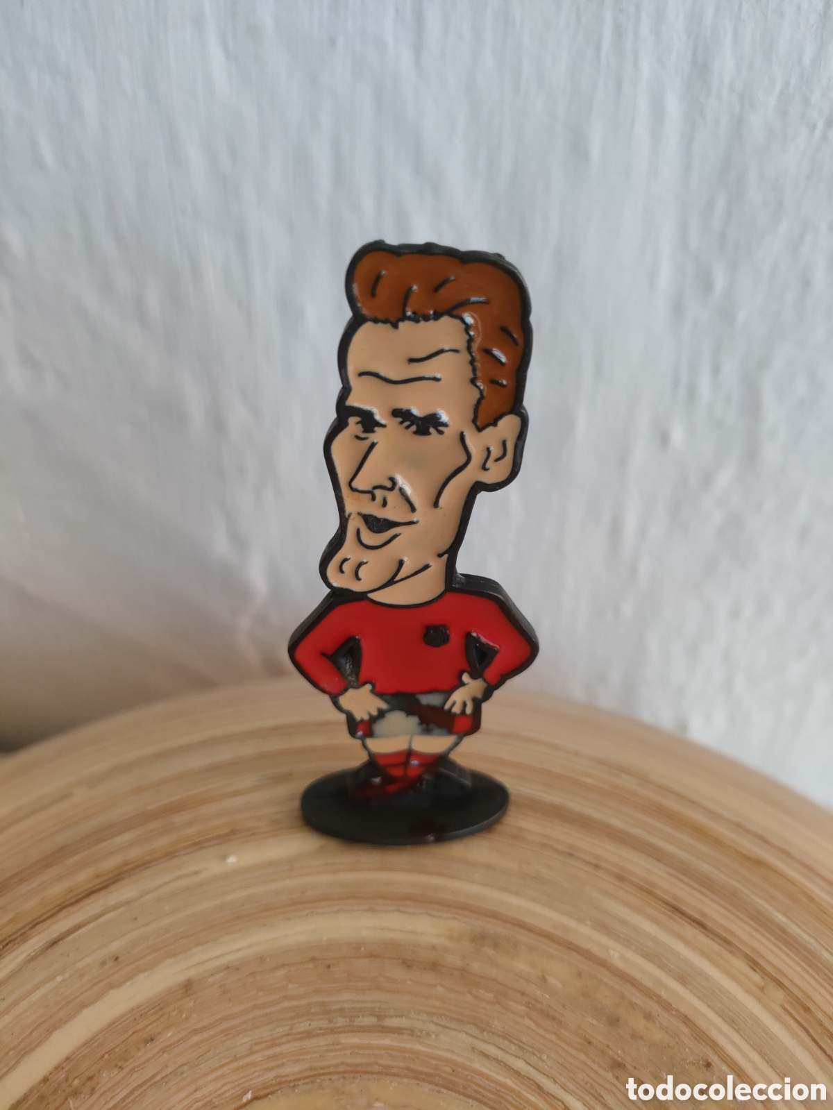 Figuras de Borracha e PVC: Figura metal Hesp F.C.Barcelona