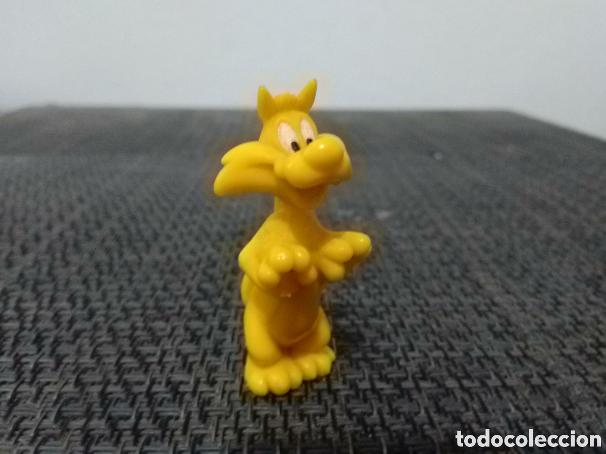 Figurines en Caoutchouc et PVC: FIGURA PVC LOONEY TUNES CROCO LONDON DIBUJOS ANIMADOS WARNER BROSS MONOCROMA SILVESTRE AMARILLO