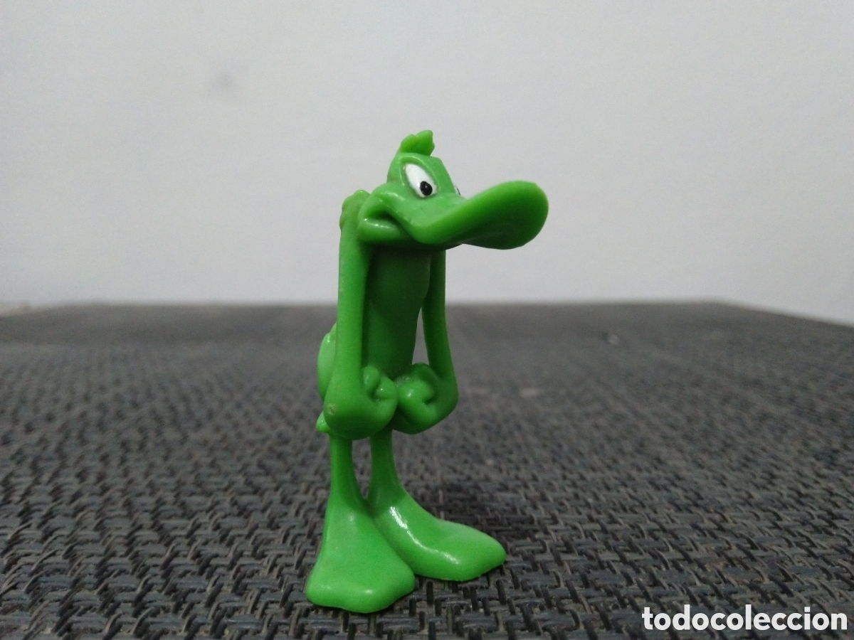 Figurines en Caoutchouc et PVC: FIGURA PVC LOONEY TUNES CROCO LONDON DIBUJOS ANIMADOS WARNER BROSS MONOCROMA PATO LUCAS VERDE