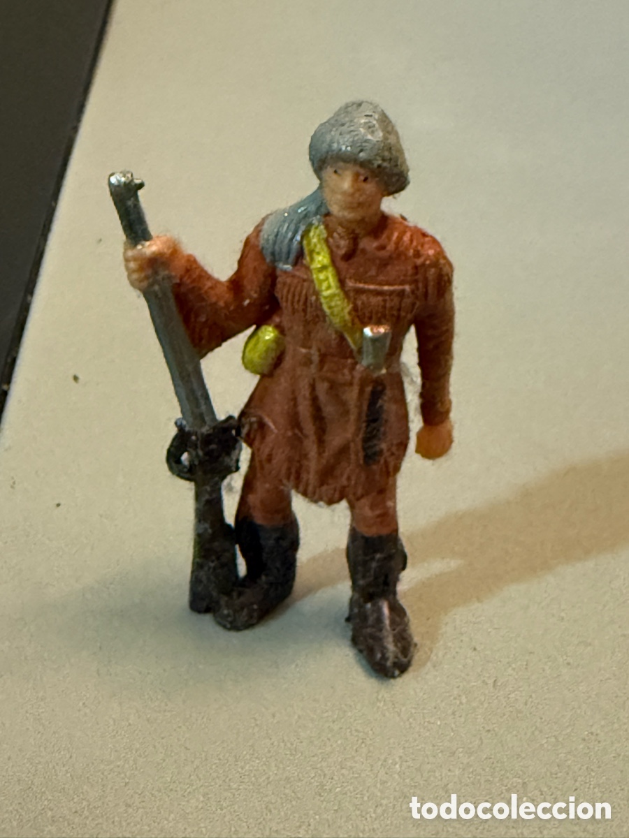 Figurines en Caoutchouc et PVC: FIGURA DE PVC , COMANSI , CAZADOR AMERICANO , 6 CMS. DANIEL BOONE