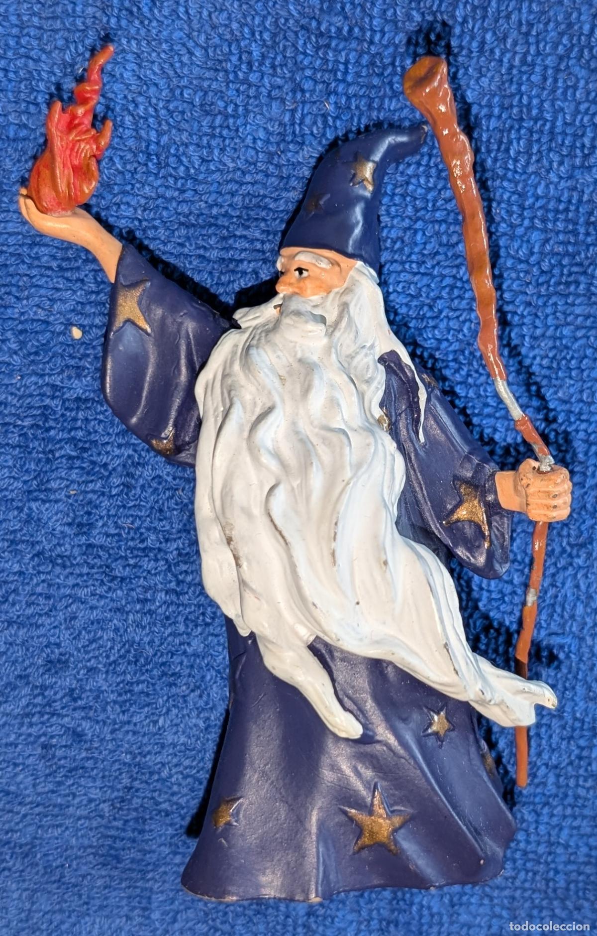 Figurines en Caoutchouc et PVC: Mago Merl&iacute;n - Papo (1999)