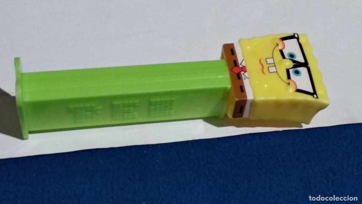 Figure di Gomma e PVC: DISPENSADOR CARAMELOS PEZ BOB ESPONGA - EN CORRECTO ESTADO