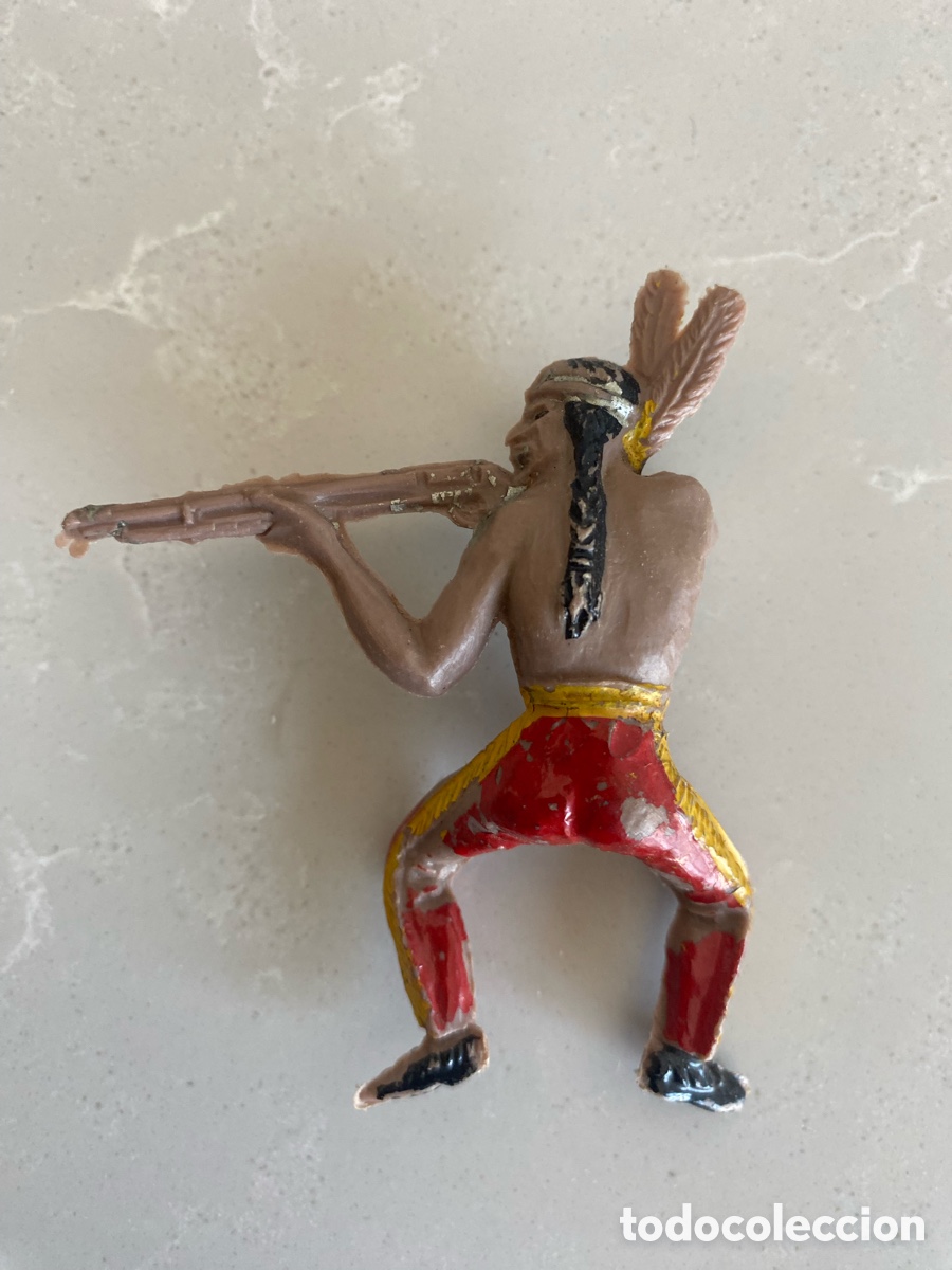 Figuras de goma y PVC: Jinete indio comansi - Foto 2