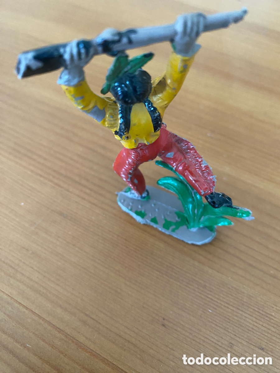 Figuras de goma y PVC: Indio comansi primera &eacute;poca - Foto 2