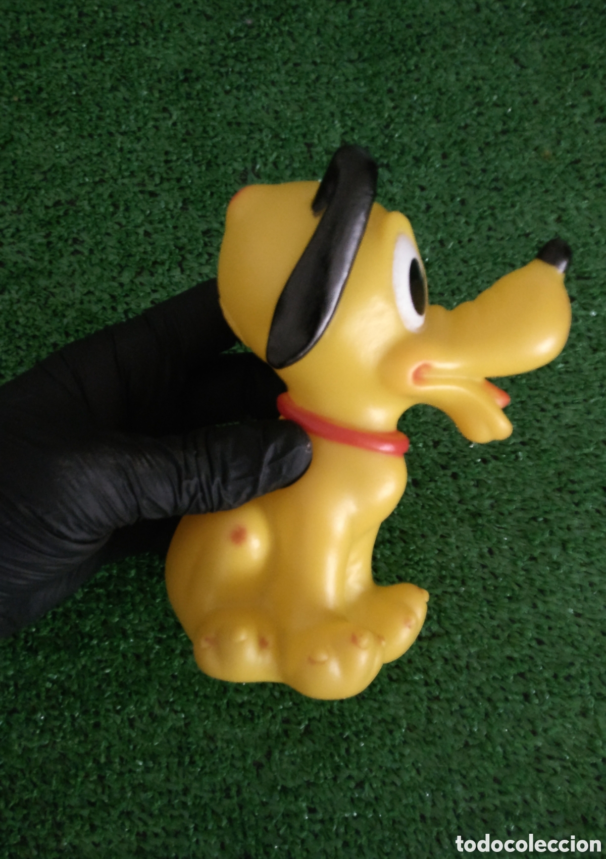 Figuras de goma y PVC: Figura de Pluto con chifle Ledraplastic - Foto 2