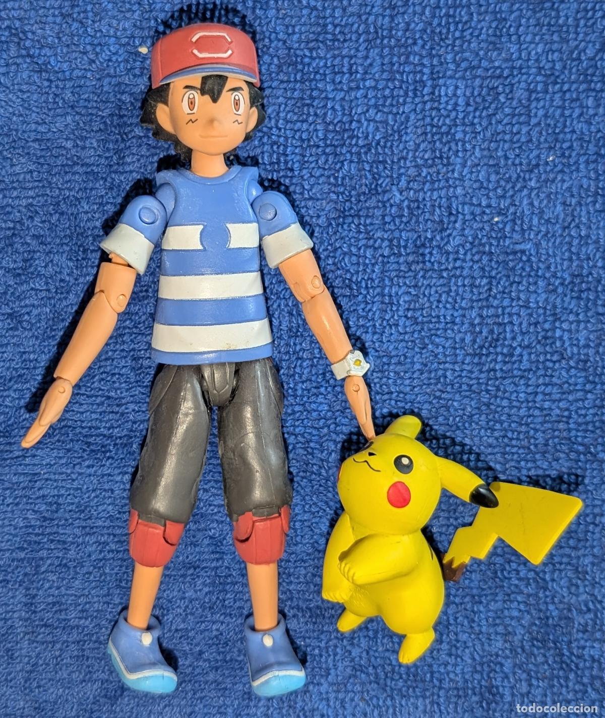 Figuras de goma y PVC: Ash y Pikachu - Pokemon - Moncolle EX (Monster Collection EX) Z-Move Pose - Takara Tomy (2016)