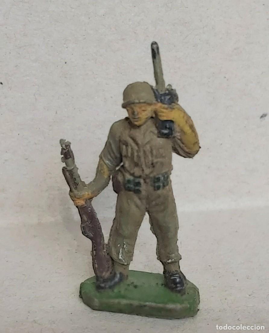 Figuras de Borracha e PVC: JECSAN. MARINE AMERICANO. SERIE PEQUE&Ntilde;A. 40mm.