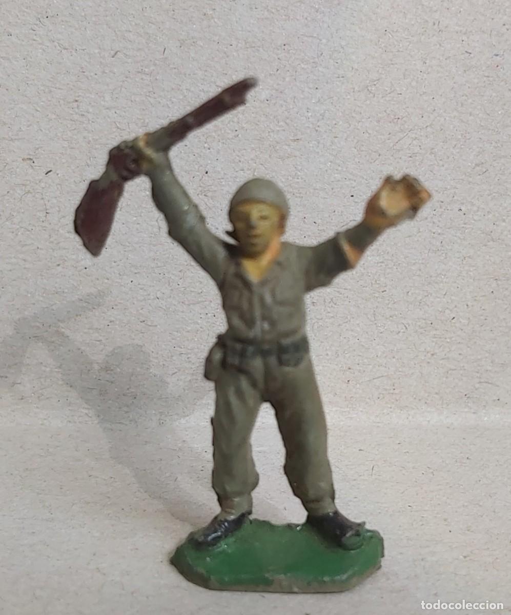 Gummi- und PVC-Figuren: JECSAN. MARINE AMERICANO. SERIE PEQUE&Ntilde;A. 40mm.