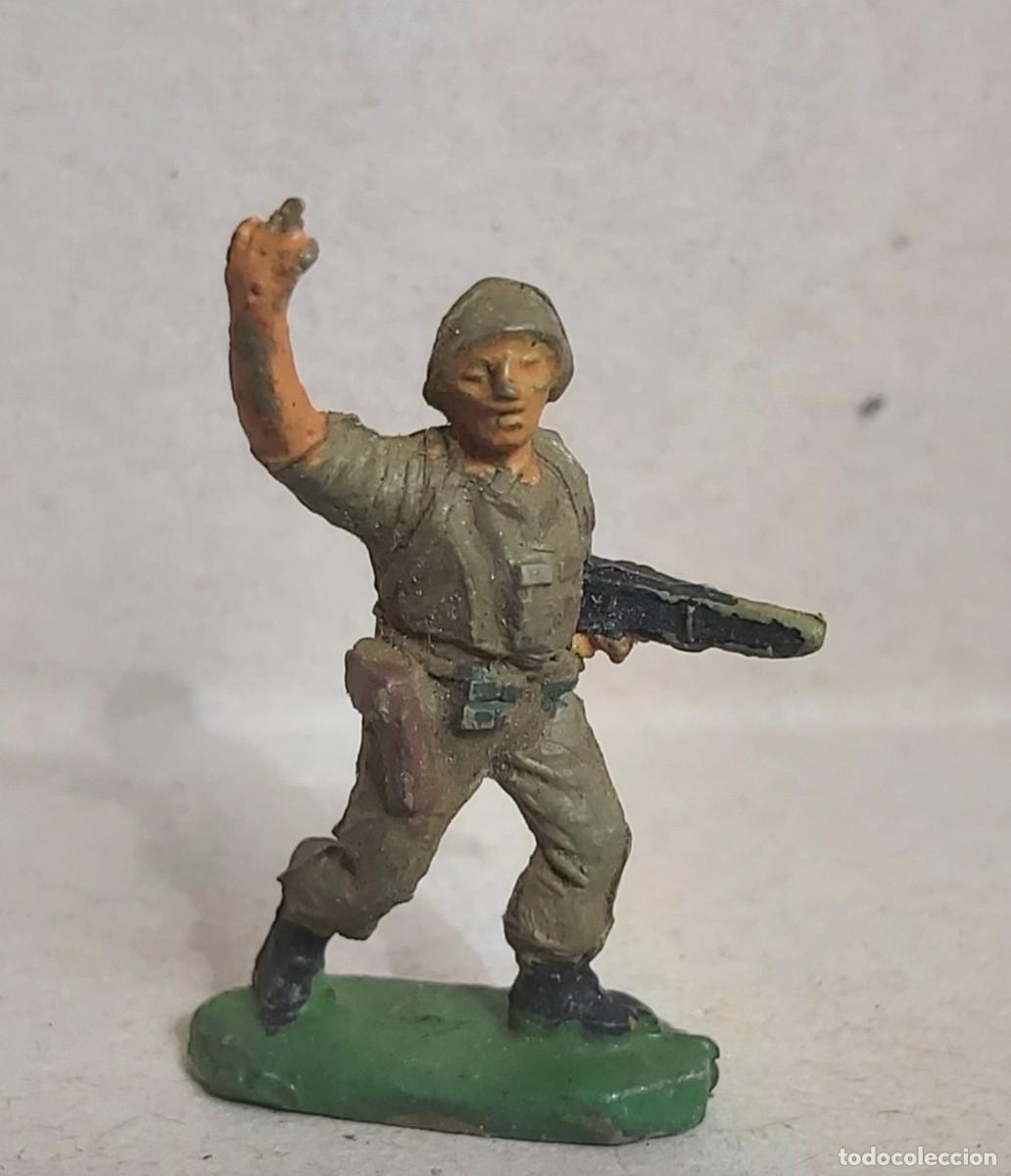 Figuras de Borracha e PVC: JECSAN. MARINE AMERICANO. SERIE PEQUE&Ntilde;A. 40mm.