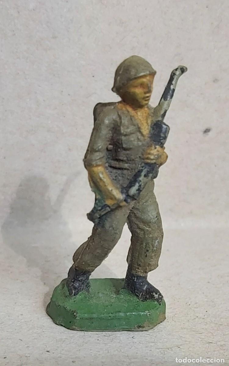 Figuras de Borracha e PVC: JECSAN. MARINE AMERICANO. SERIE PEQUE&Ntilde;A. 40mm.