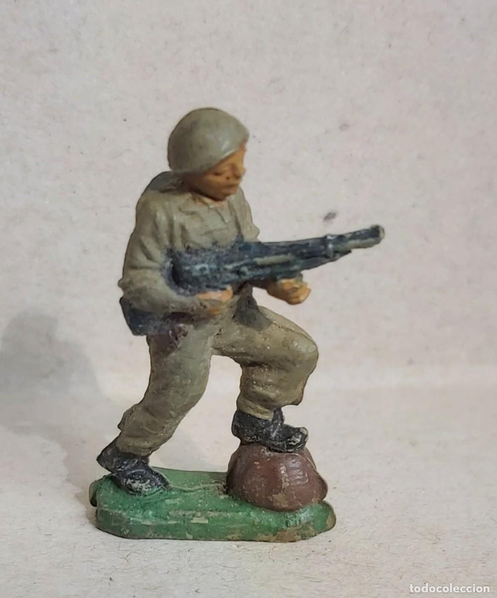 Figuras de Borracha e PVC: JECSAN. MARINE AMERICANO. SERIE PEQUE&Ntilde;A. 40mm.