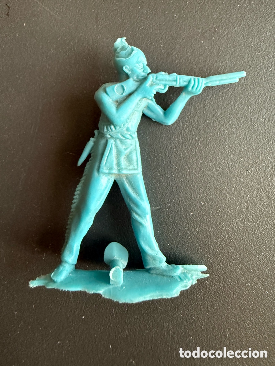 Gummi- und PVC-Figuren: Figura pl&aacute;stico. INDIO. Monocolor FALOMIR ??