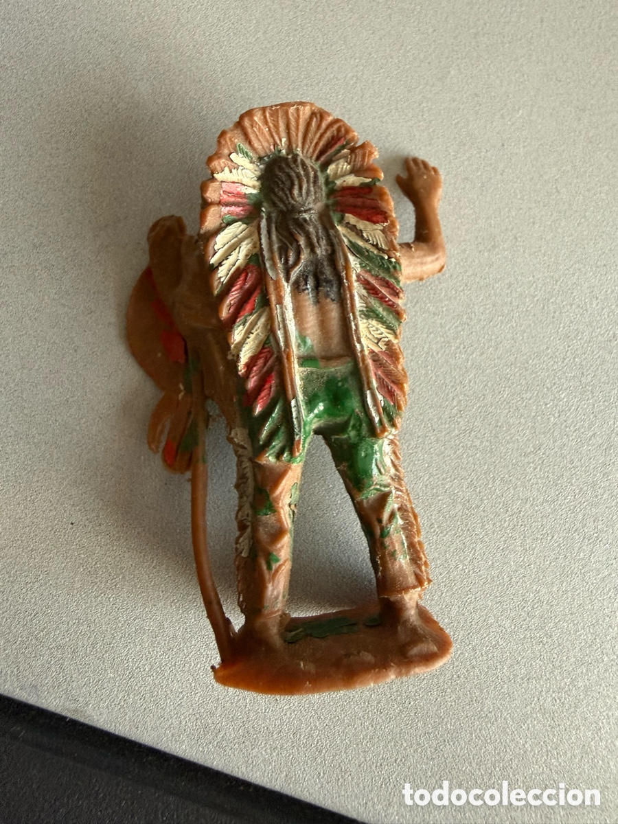 Figuras de goma y PVC: LAFREDO. JEFE INDIO &hellip;&hellip; - Foto 2