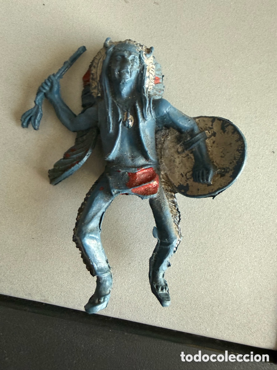 Figuras de goma y PVC: REAMSA. INDIO. 10 cm - Foto 1