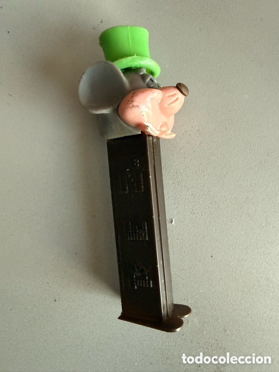 Figuras de Borracha e PVC: DISPENSADOR PEZ. RATON. MERLIN. AUSTRIA 1978