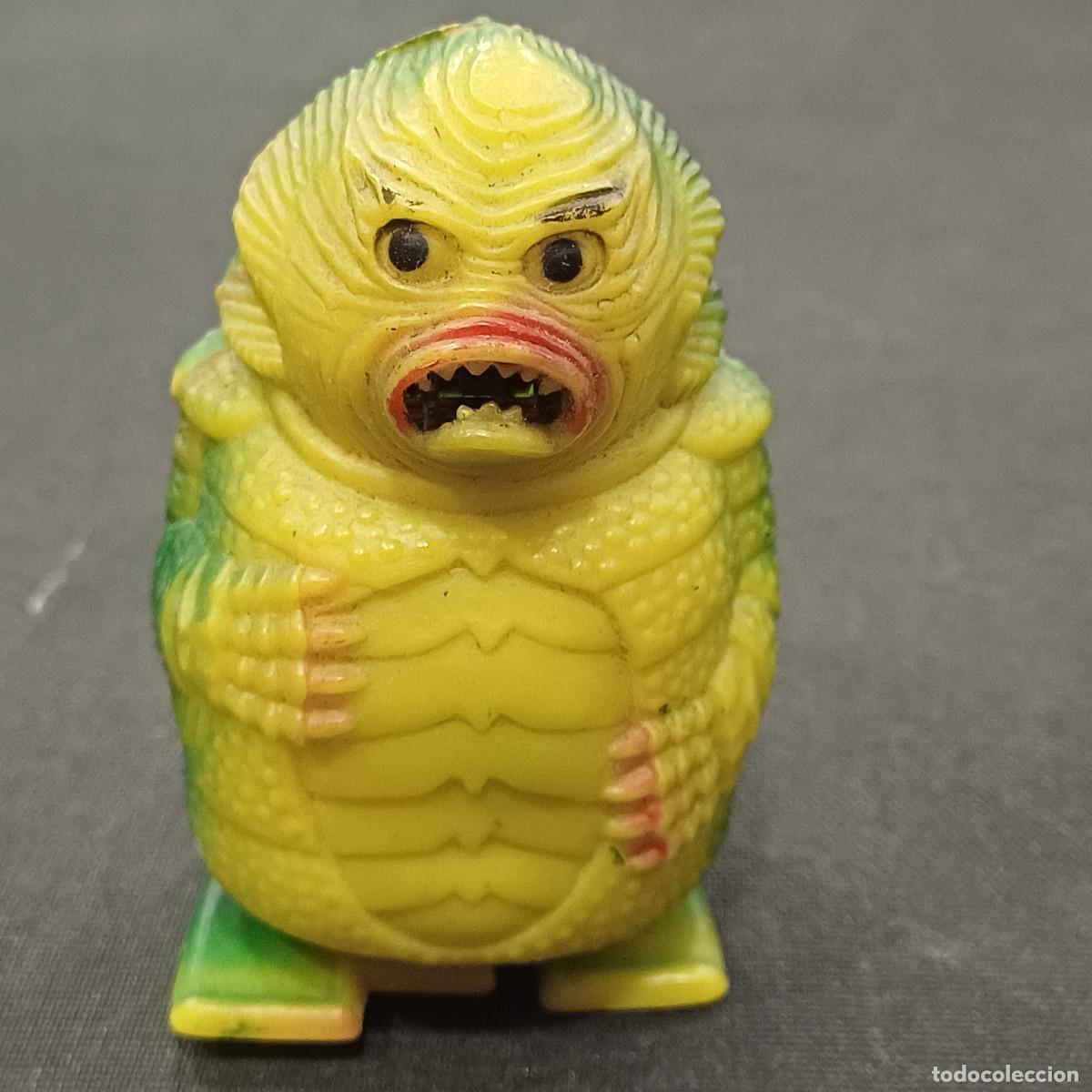 Gummi- und PVC-Figuren: MONSTRUO DE LA LAGUNA NEGRA/FIGURA DE PLASTICO A CUERDA.