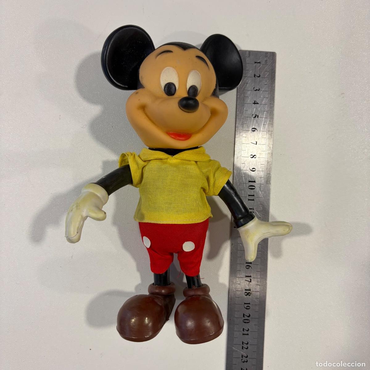 Gummi- und PVC-Figuren: figura mu&ntilde;eco mickey mouse dakin disney vintage a&ntilde;os 60-70 21 cm hong kong