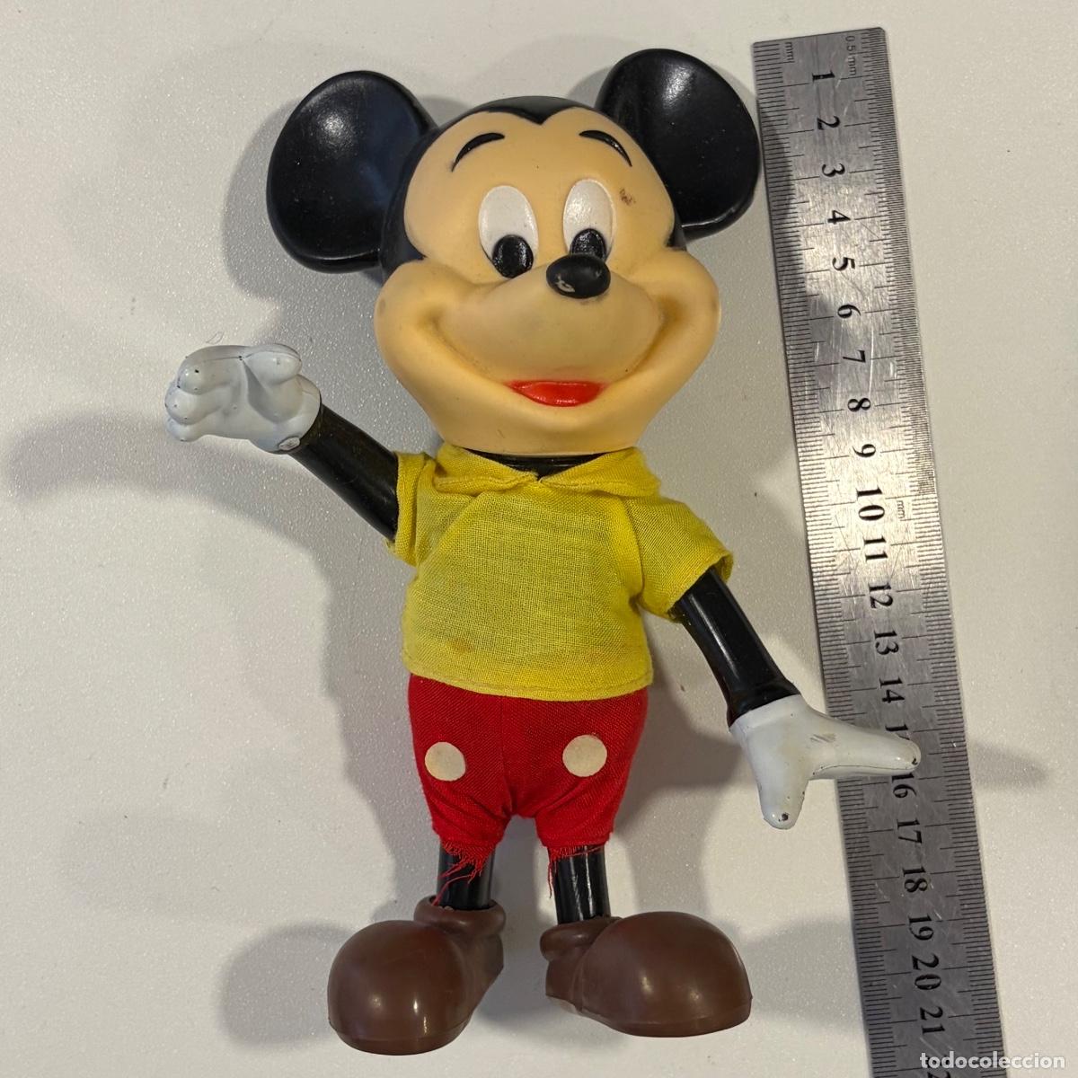 Gummi- und PVC-Figuren: figura mu&ntilde;eco mickey mouse dakin disney vintage a&ntilde;os 60-70 21 cm hong kong