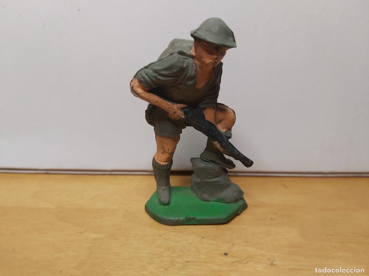 Figurines en Caoutchouc et PVC: COMANSI. SOLDADO BRIT&Aacute;NICO INGL&Eacute;S SERIE PUENTE R&Iacute;O KWAI