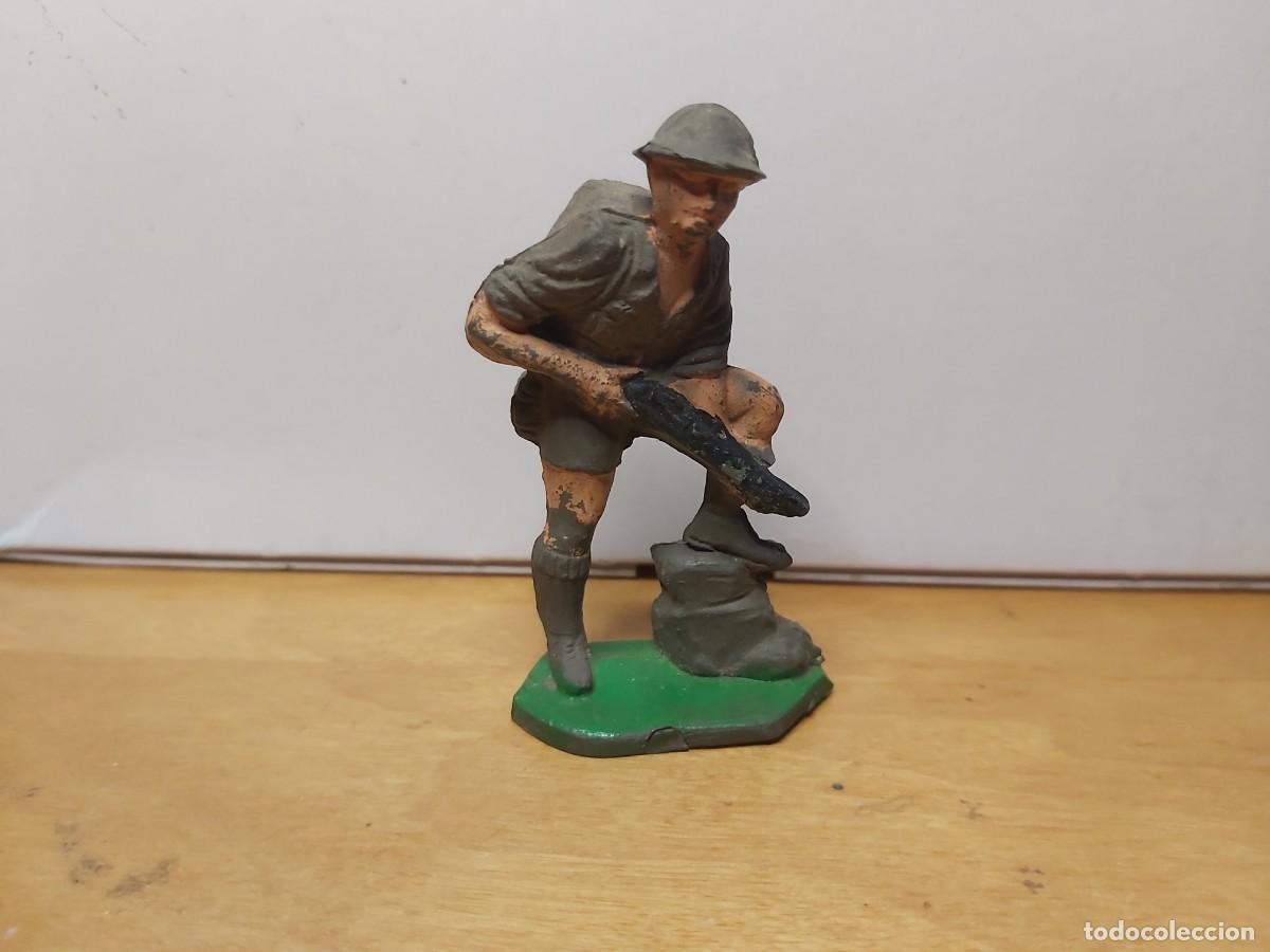 Figurines en Caoutchouc et PVC: COMANSI. SOLDADO BRIT&Aacute;NICO INGL&Eacute;S SERIE PUENTE R&Iacute;O KWAI