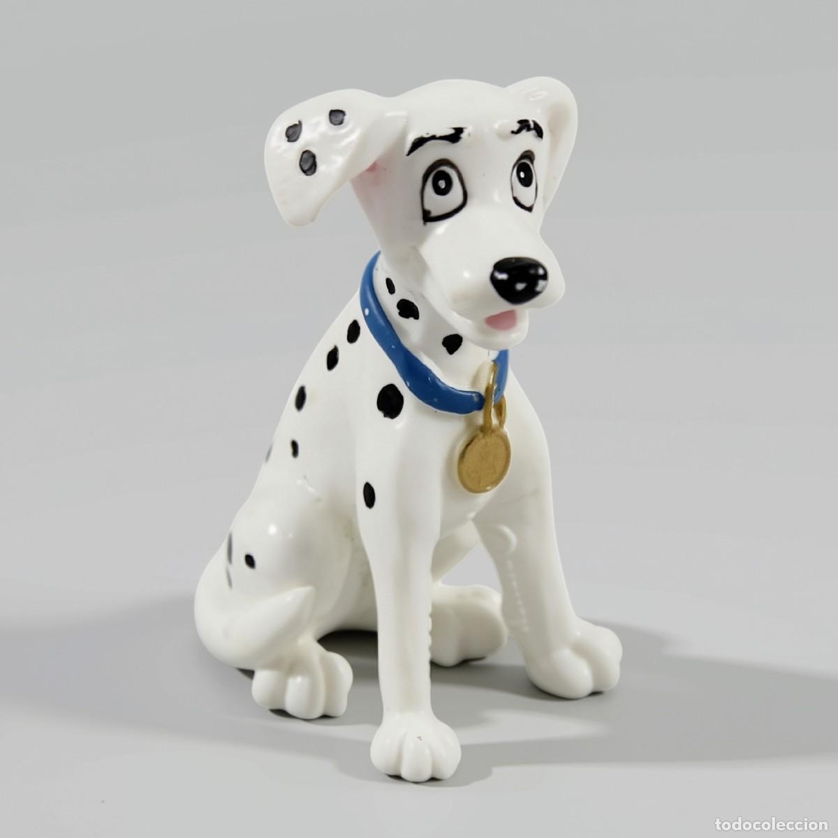 Rubber and PVC Figures: Figura 101 D&aacute;lmatas Perdita Disney Bullyland Bully Alemania 6cm