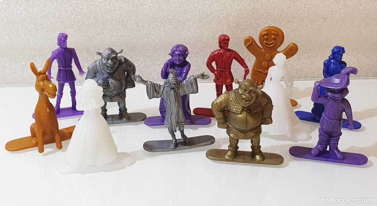Figuras de goma y PVC: Colecci&oacute;n Completa ~ &rdquo;SHREW 3&rdquo; ~ 12 Figuras Dunkin Bimbo ~ 2007