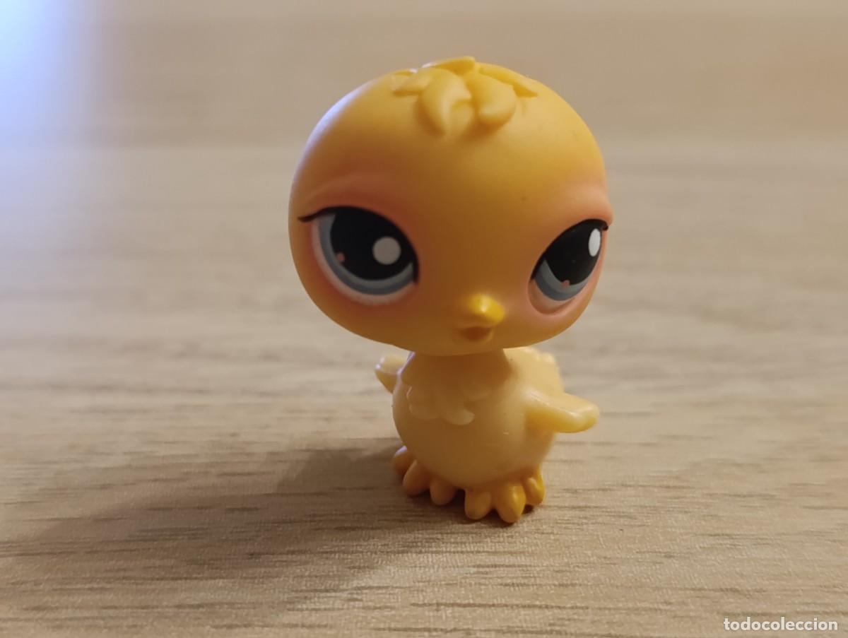 Figuras de goma y PVC: Littlest Pet Shop LPS Chick #13 pollito original Hasbro