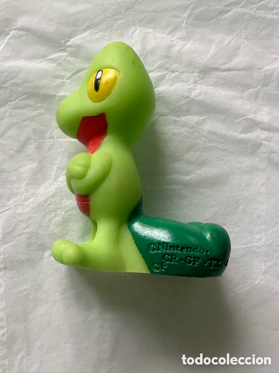 Gummi- und PVC-Figuren: Pokemon Bandai / Nintendo Finger Puppet Treekop 2002
