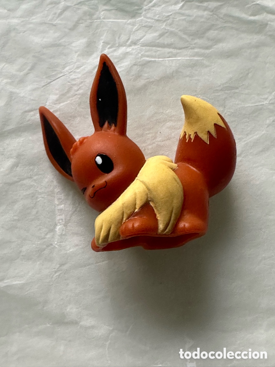 Figuras de Borracha e PVC: Pokemon Bandai / Nintendo Finger Puppet Evee 2005