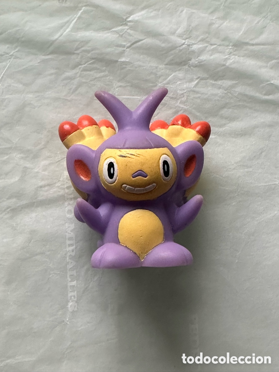 Figuras de Borracha e PVC: Pokemon Bandai / Nintendo Finger Puppet Ambipom