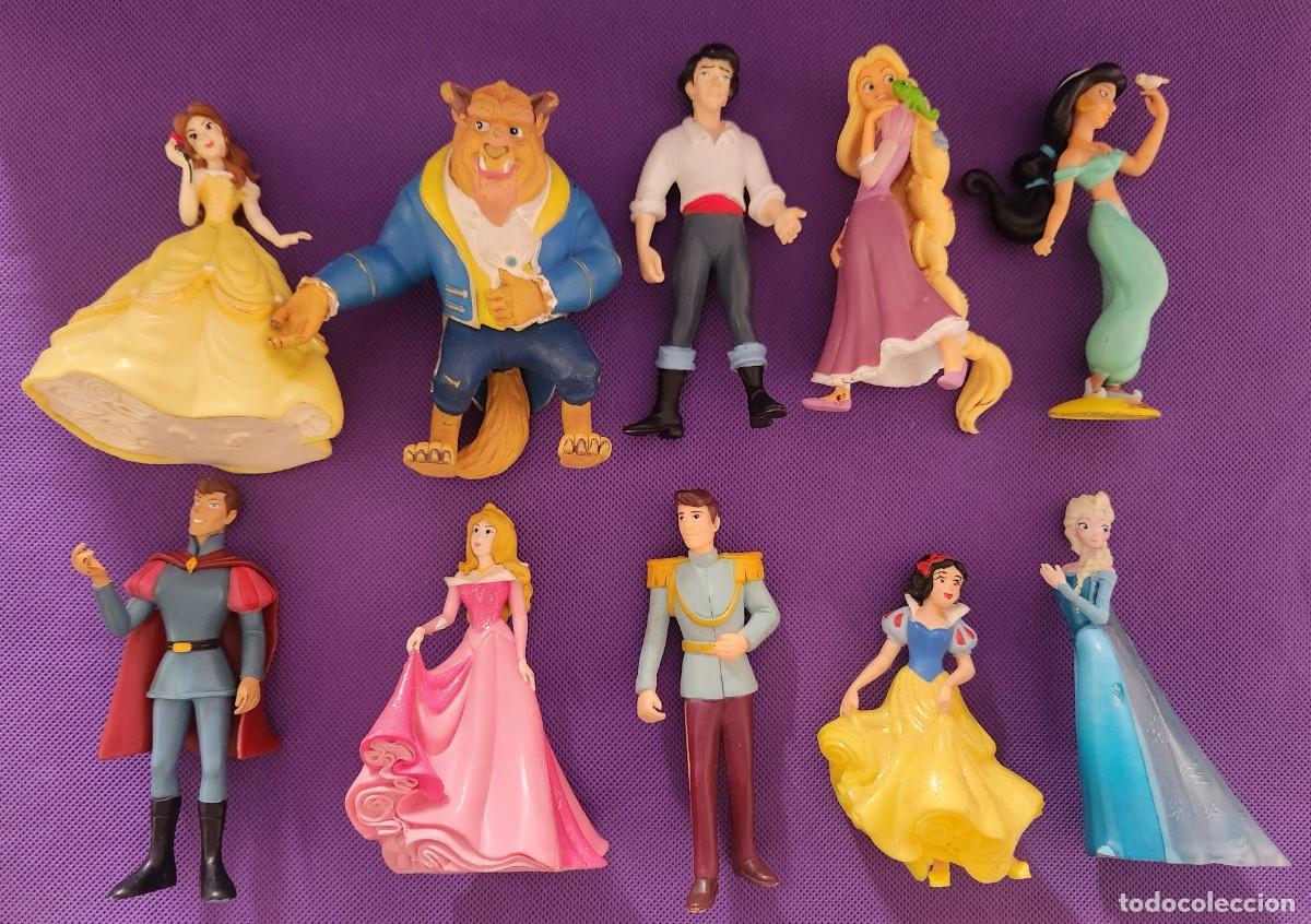 Figuras de Borracha e PVC: lote 10 figuras PVC de PRINCESAS Y PRINCIPES DE DISNEY - BULLY BULLYLAND