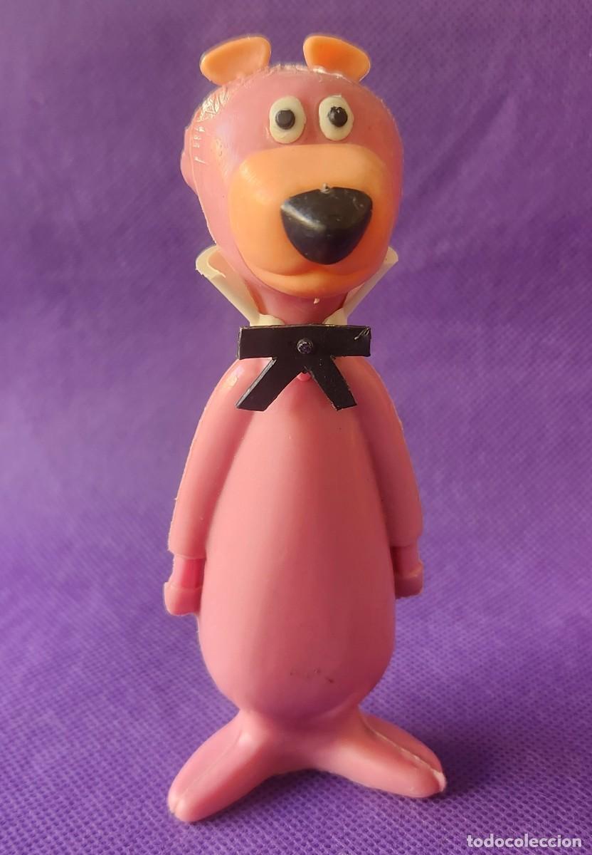 Figuras de goma y PVC: EL LE&Oacute;N MELQU&Iacute;ADES Hanna & Barbera figura vintage MOPLAS Italia SNAGGLEPUSS