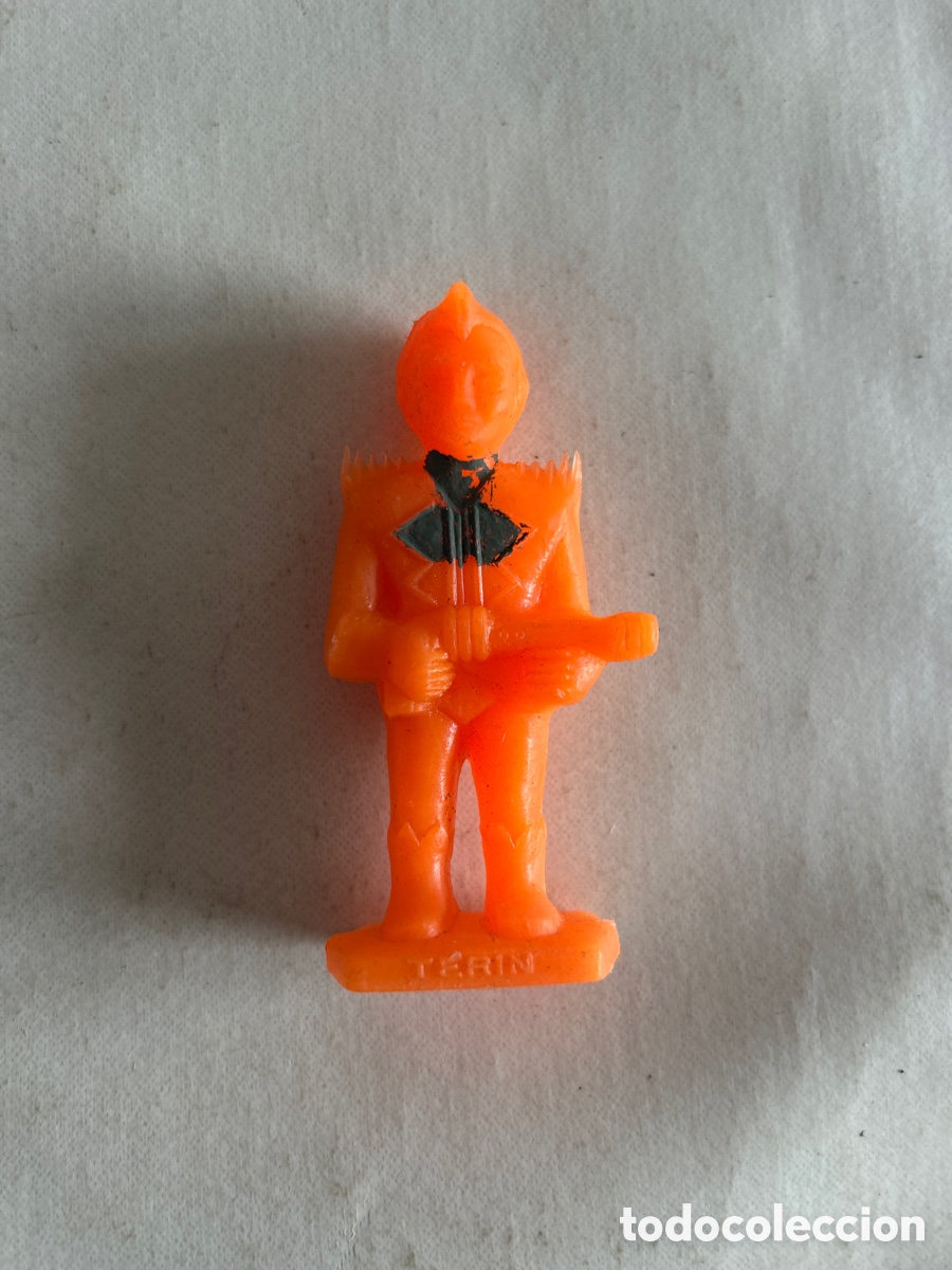 Gummi- und PVC-Figuren: Bonito mu&ntilde;eco soldado detergentes Terin.A&ntilde;os 60/70