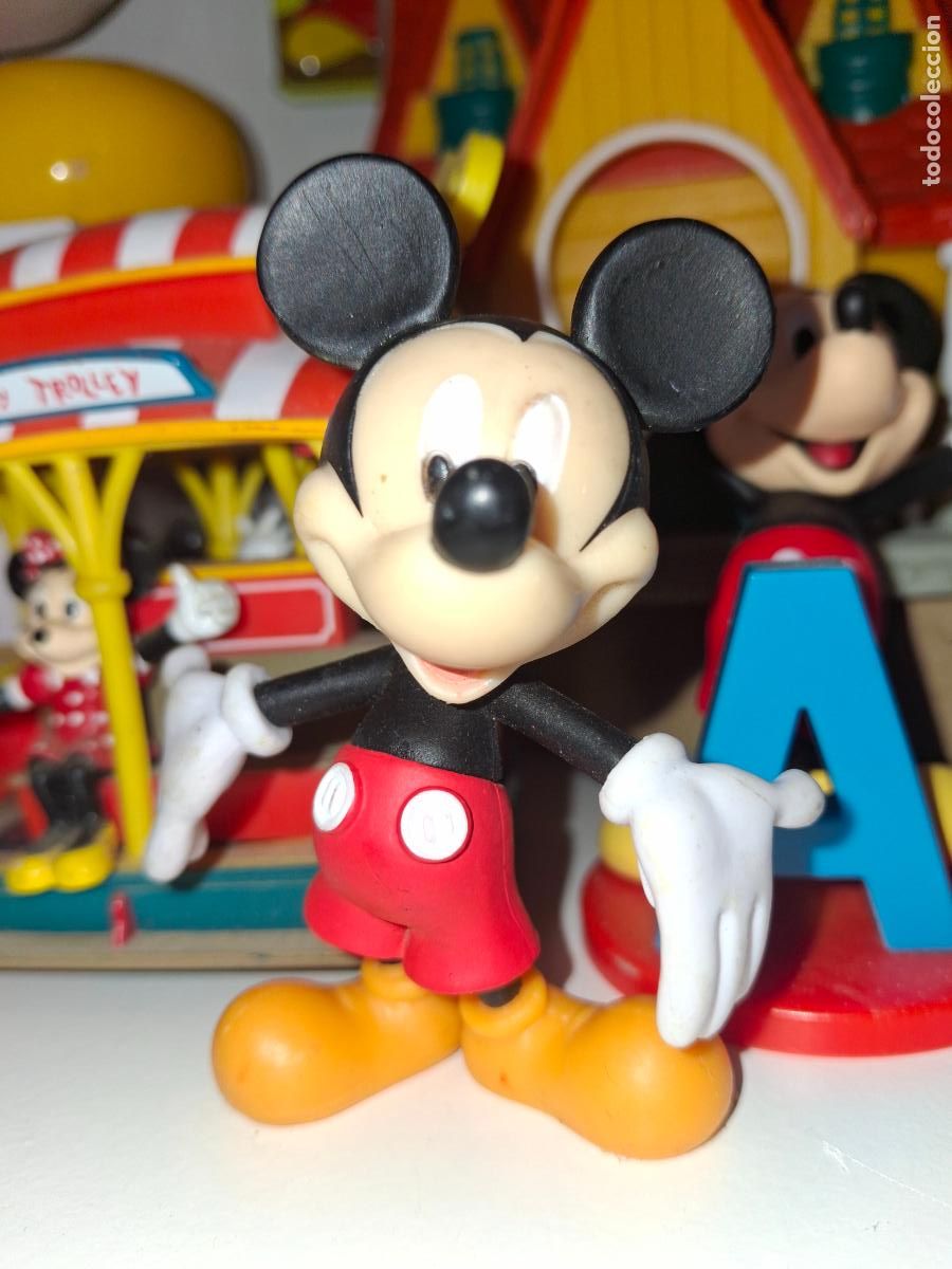 Figuras de goma y PVC: FIGURITA PVC MICKEY MOUSE MOUSSE DISNEY