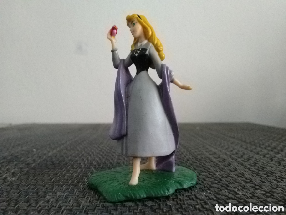 Figuras de goma y PVC: FIGURA PVC LA BELLA DURMIENTE PRINCESA AURORA CAMPESINA WALT DISNEY PICTURES CLASICOS