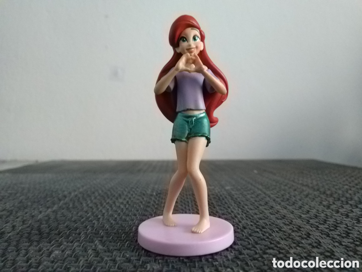 Figuras de goma y PVC: FIGURA PVC PRINCESA DISNEY ROMPE RALPH VESTIDA DE CALLE WALT DISNEY ARIEL LA SIRENITA