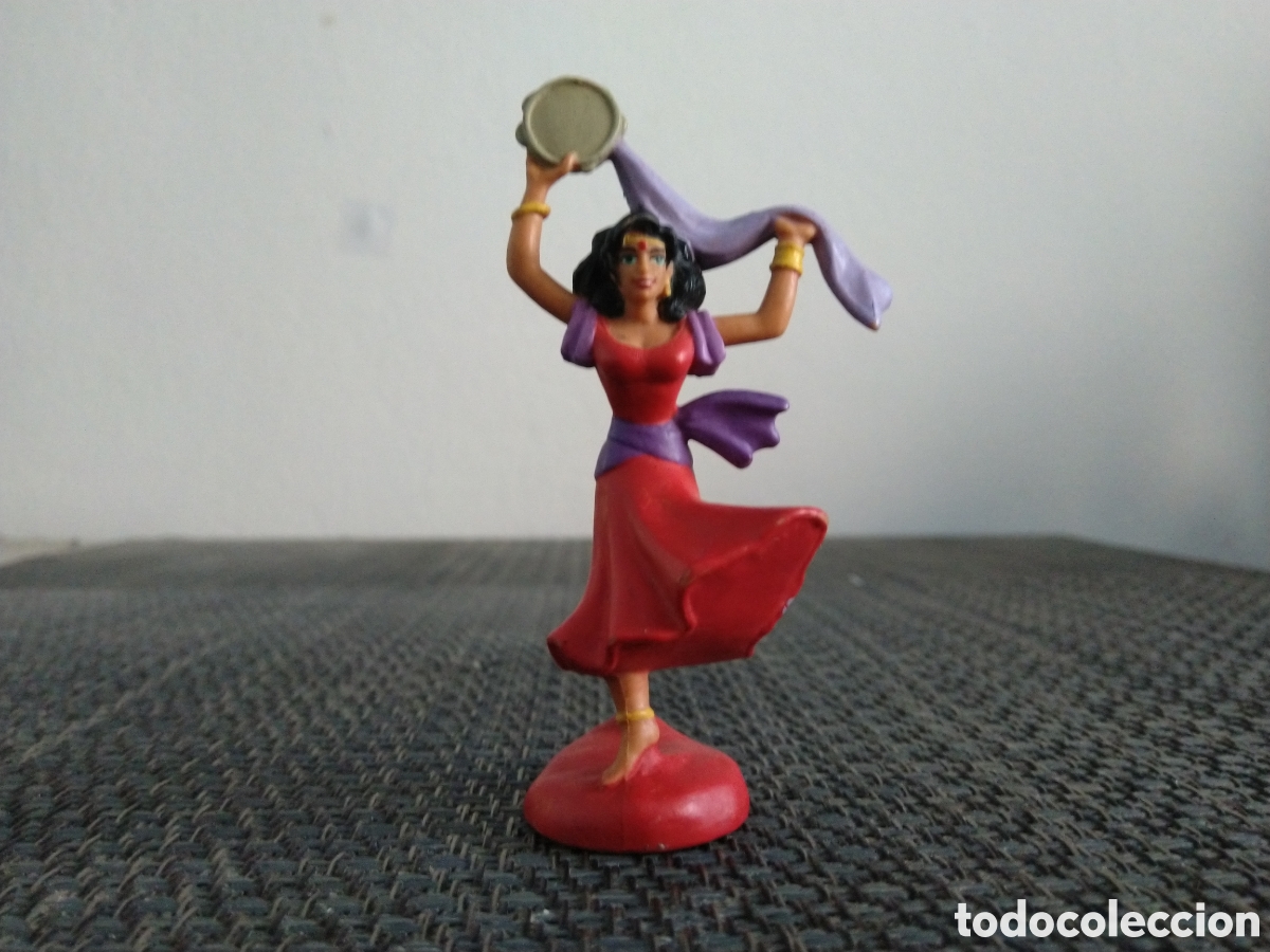 Figuras de goma y PVC: FIGURA PVC EL JOROBADO DE NOTRE DAME WALT DISNEY DIBUJOS ANIMADOS QUASIMODO ESMERALDA